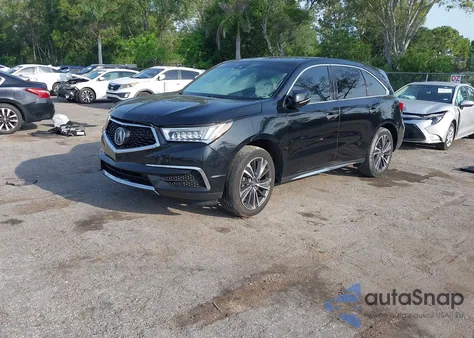 2020 Acura Mdx Technology Package из США, поврежденный, VIN 5J8YD3H53LL005111